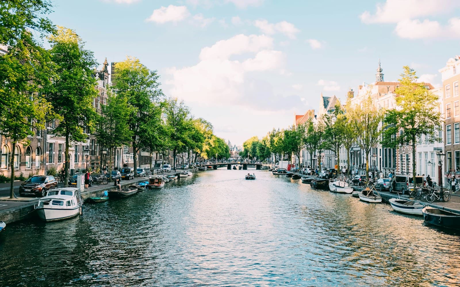View of Amsterdam, Netherlands