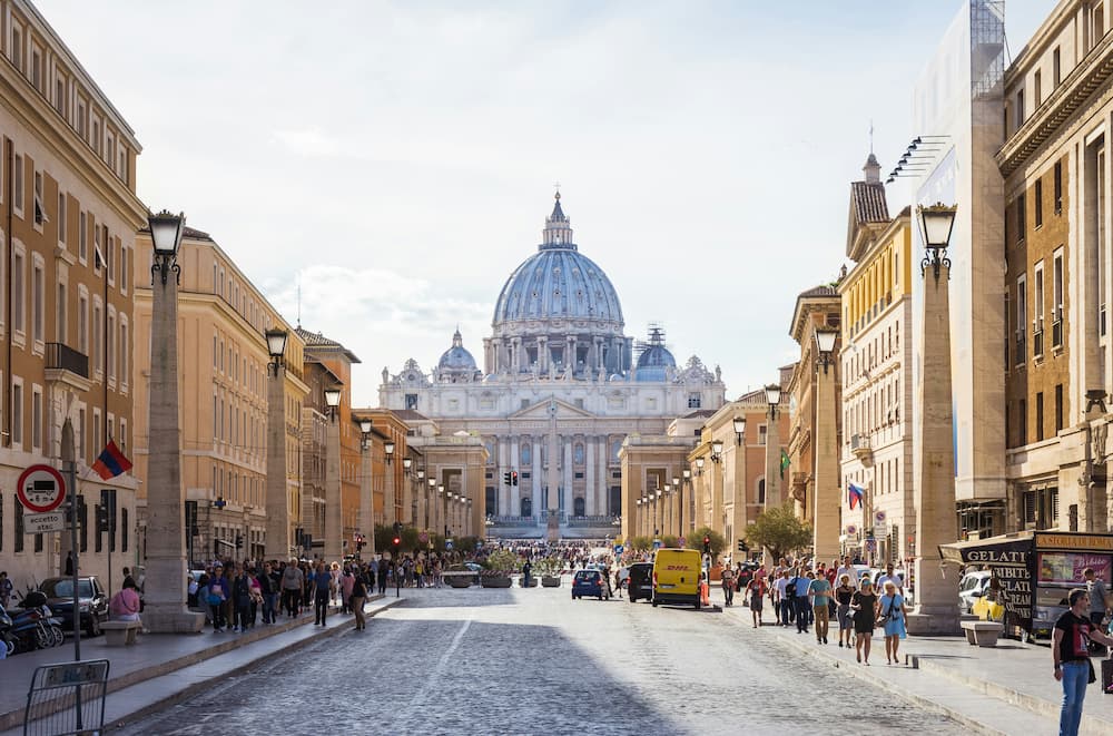 View of Rome, Italy
