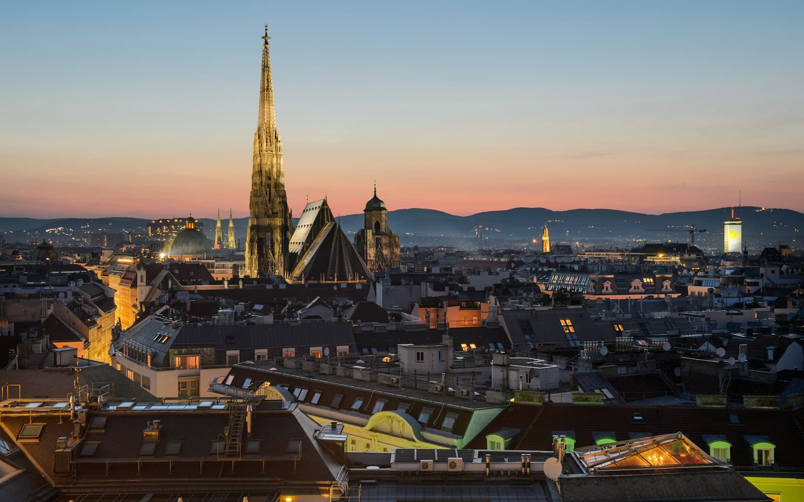 View of Vienna, Austria